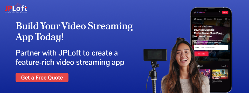 Build Your Video Streaming App Today CTA 1